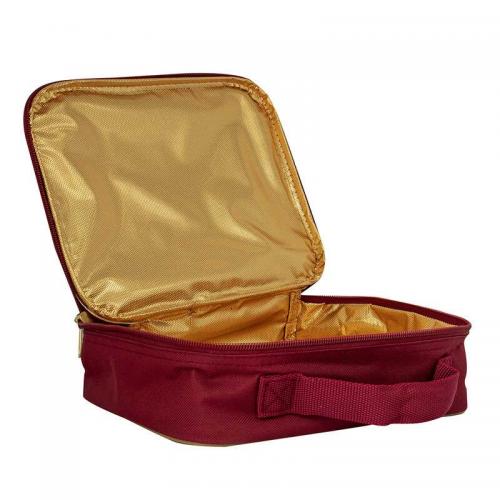 Bolsa Portaalimentos Harry Potter Hogwarts Granate