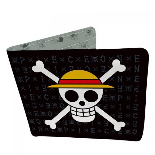 Cartera One Piece Skull Luffy