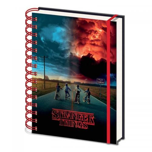 Cuaderno 3D Stranger Things Azotamentes