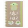 Cuaderno A5 Baby Yoda The Mandalorian Cutest in the Galaxy