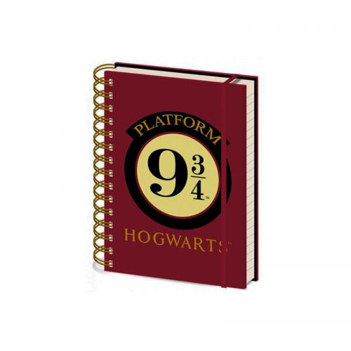 Cuaderno Hogwarts Andén 9 3/4