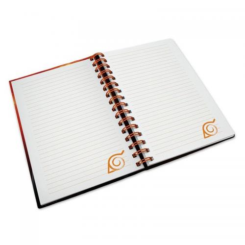 Cuaderno Espiral A5 Naruto Shippuden