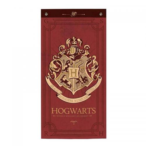 Estandarte Hogwarts Granate Harry Potter