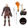 Figura Geralt Armadura Lobo The Witcher 3 18cm