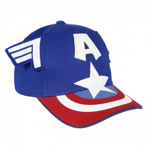 Gorra Infantil 3D Capitán América Marvel