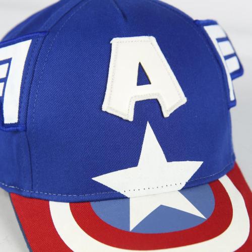 Gorra Infantil 3D Capitán América Marvel