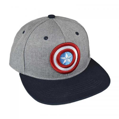 Gorra Gris Capitán América