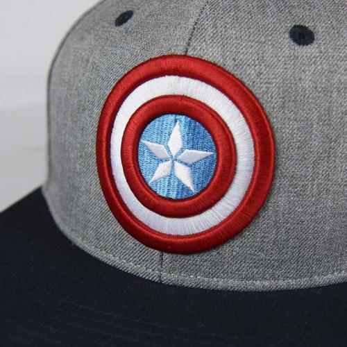 Gorra Gris Capitán América