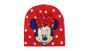 Gorro Infantil Brillo Minnie Disney Rojo