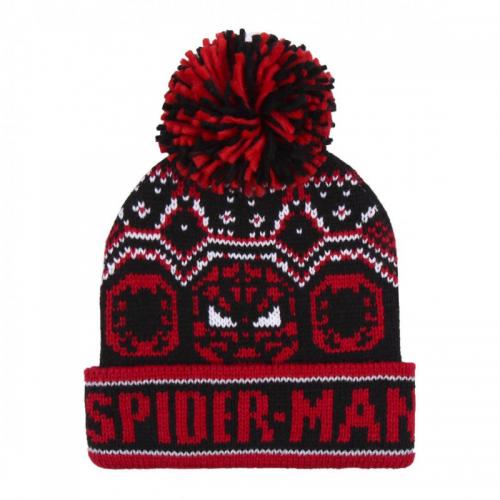 Gorro Infantil Pompom Spiderman Marvel