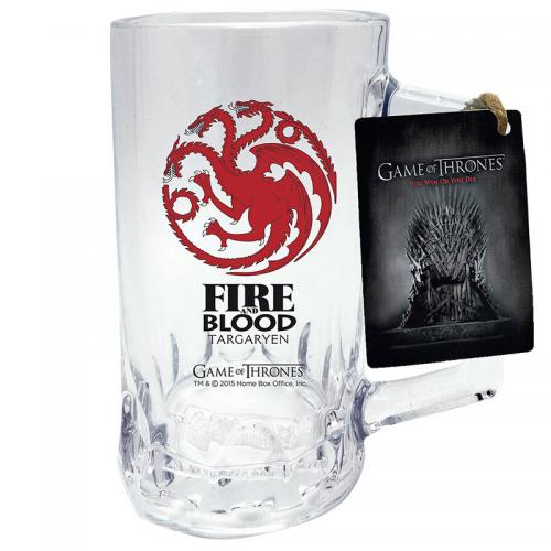 Jarra de Cerveza Juego de Tronos Targaryen