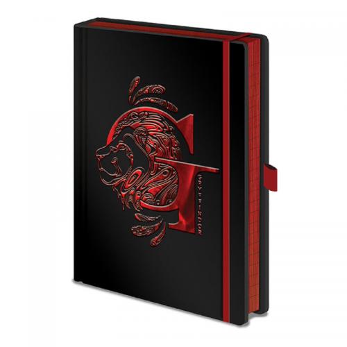 Libreta Cuaderno A5 Harry Potter Gryffindor Premium