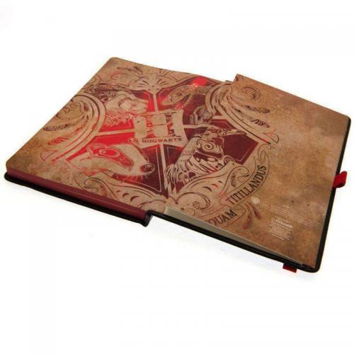 Libreta Cuaderno A5 Harry Potter Gryffindor Premium