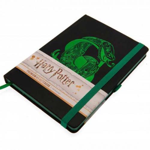 Libreta Cuaderno A5 Harry Potter Slytherin Premium