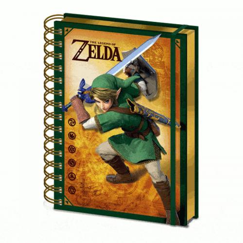 Libreta Zelda Efecto Lenticular 3D