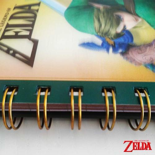 Libreta Zelda Efecto Lenticular 3D