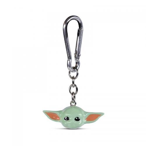 Llavero 3D Baby Yoda Mandalorian