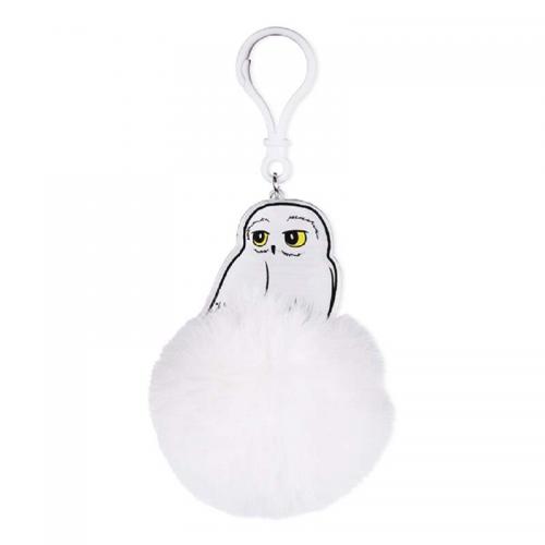 Llavero Pom Pom Harry Potter Hedwig