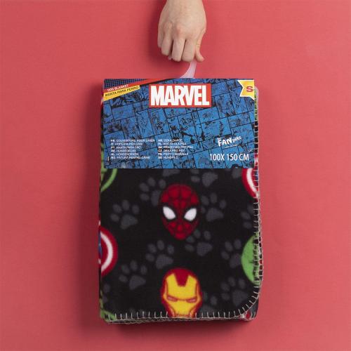 Manta Mascotas Marvel Logos