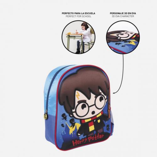 Mochila Infantil 3D Harry Potter