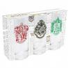 Pack 3 Vasos de Cristal Harry Potter