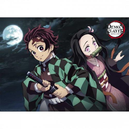 Póster Demon Slayer Tanjiro & Nezuko