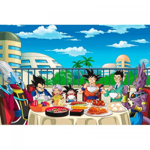 Póster Dragon Ball Súper Comida