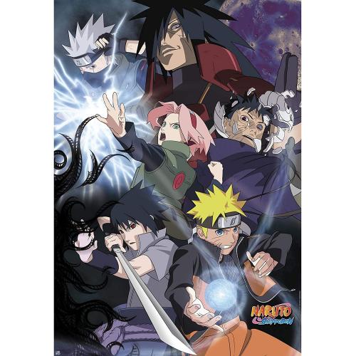 Póster Naruto Grupo Ninja War