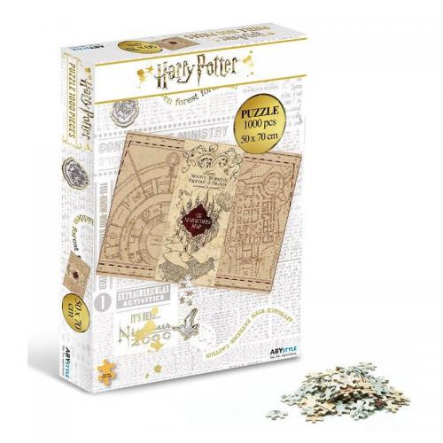 Puzzle 1000 piezas Mapa del Merodeador Harry Potter