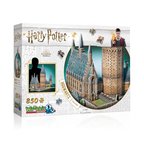 Puzzle 3D Harry Potter Hogwarts 850 Piezas