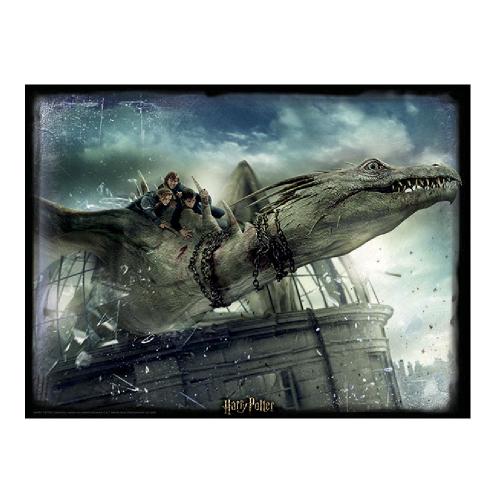 Puzzle Lenticular 3D Harry Potter Norbert 500 piezas