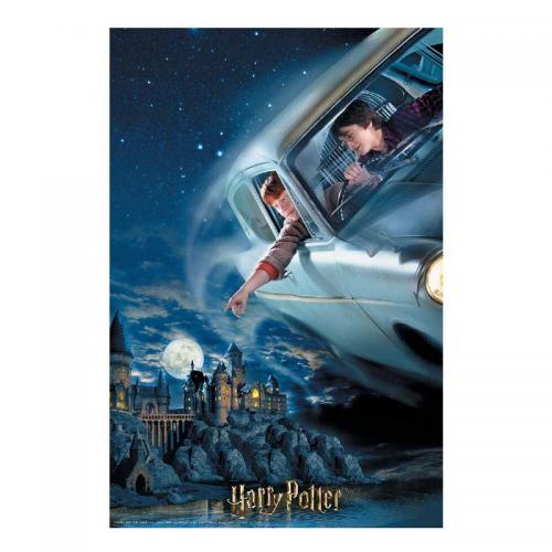 Puzzle Lenticular 3D Harry Potter y Ron Ford Anglia 300 piezas