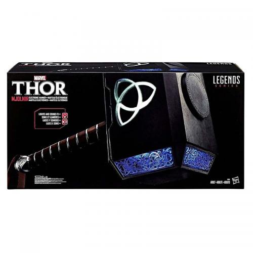 Réplica 1:1 Martillo de Thor Mjolnir con Luz Marvel Hasbro