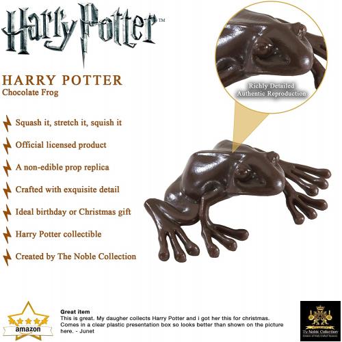 Réplica Choco Rana Harry Potter + Tarjeta Dumbledore