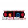 Set 2 Tazas espresso Spiderman & Iron Man Marvel