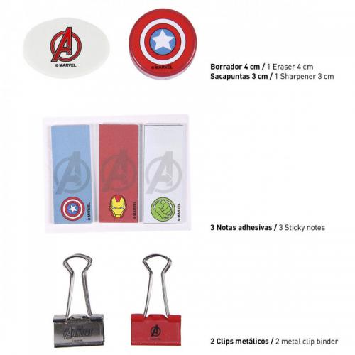 Set Papelería Neceser Avengers Marvel