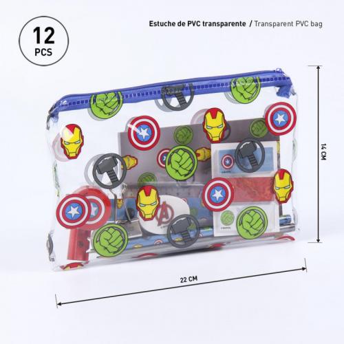 Set Papelería Neceser Avengers Marvel