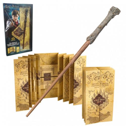 Set Varita & Mapa del Merodeador Harry Potter