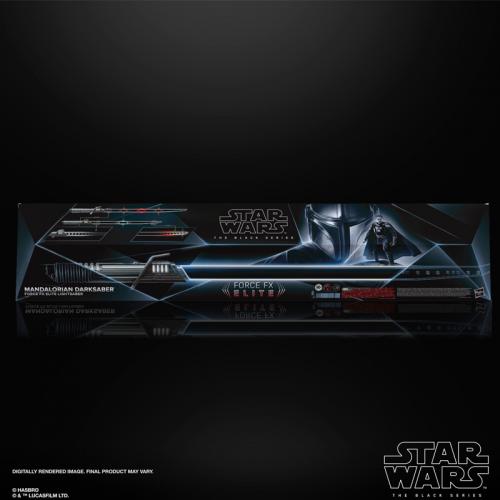 STAR WARS RÉPLICA 1/1 SABLE LASER MANDALORIAN DARKSABER FORCE FX