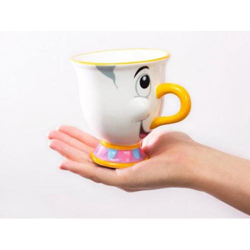 Taza 3D La Bella y La Bestia Chip 220ml