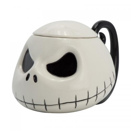 Taza 3D Pesadilla Antes de Navidad Jack Tapa