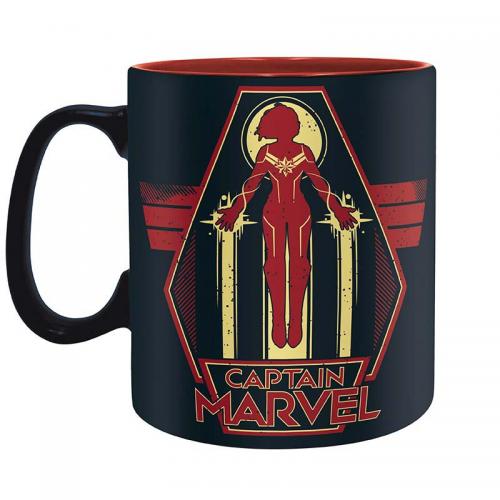 Taza Grande Capitana Marvel