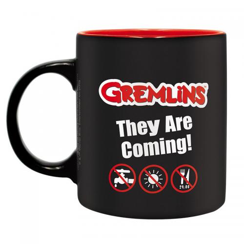 Taza Gremlins Gizmo Negro y Blanco