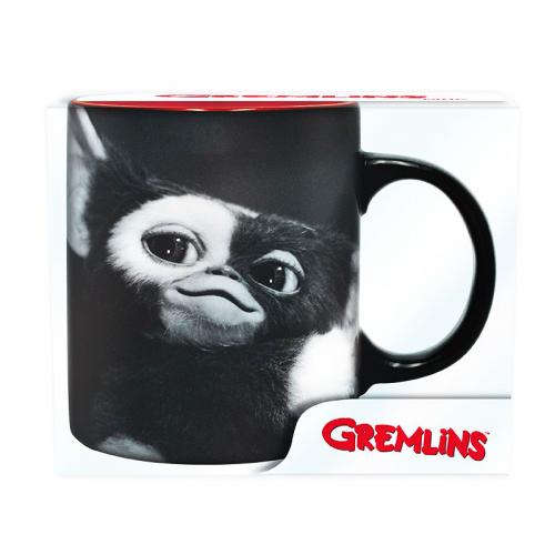 Taza Gremlins Gizmo Negro y Blanco