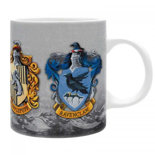 Taza Harry Potter las 4 Casas de Hogwarts