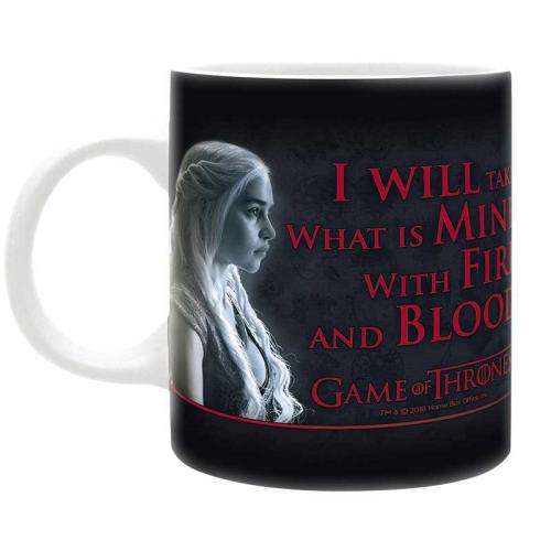 Taza Juego de Tronos Khaleesi Fuego y Sangre