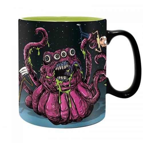 Taza Rick and Morty Monstruos King Size