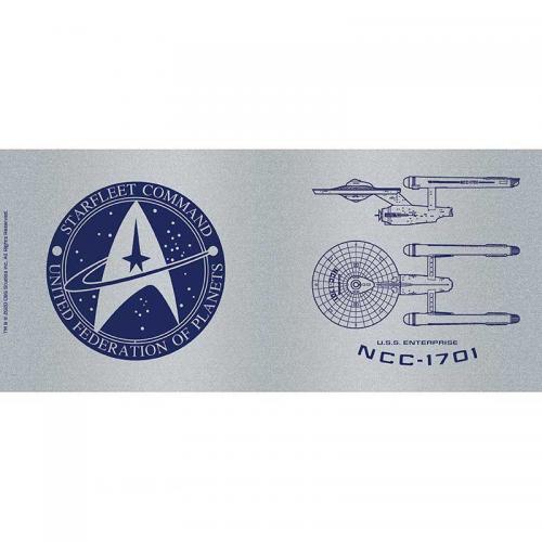 Taza Star Trek Enterprise Plateada