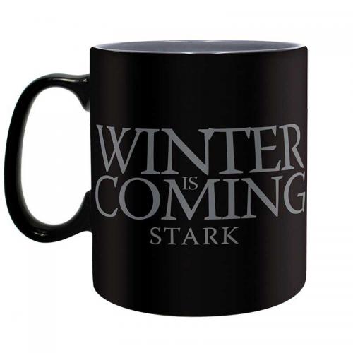 Taza Stark Juego de Tronos Negra King Size