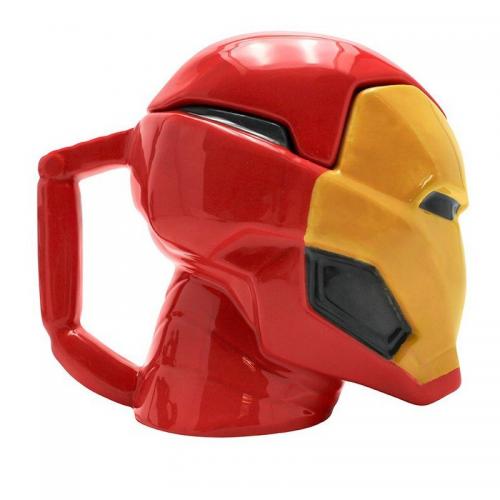 Taza Térmica 3D Iron Man Marvel